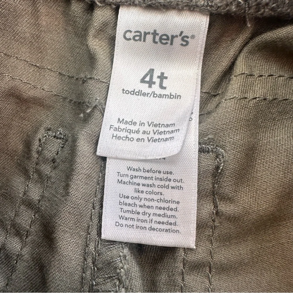 Carter’s Toddler Girls camo pants